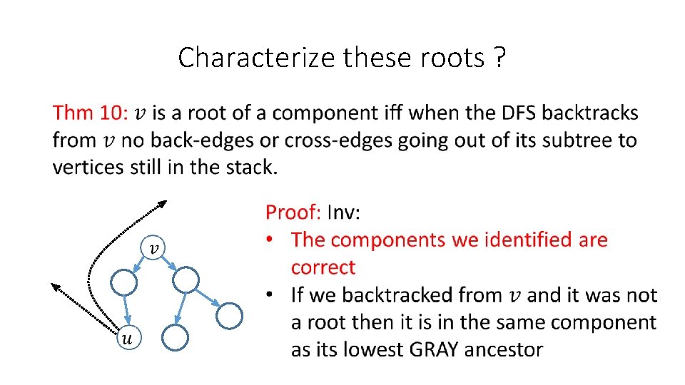 Characterize these roots ? 