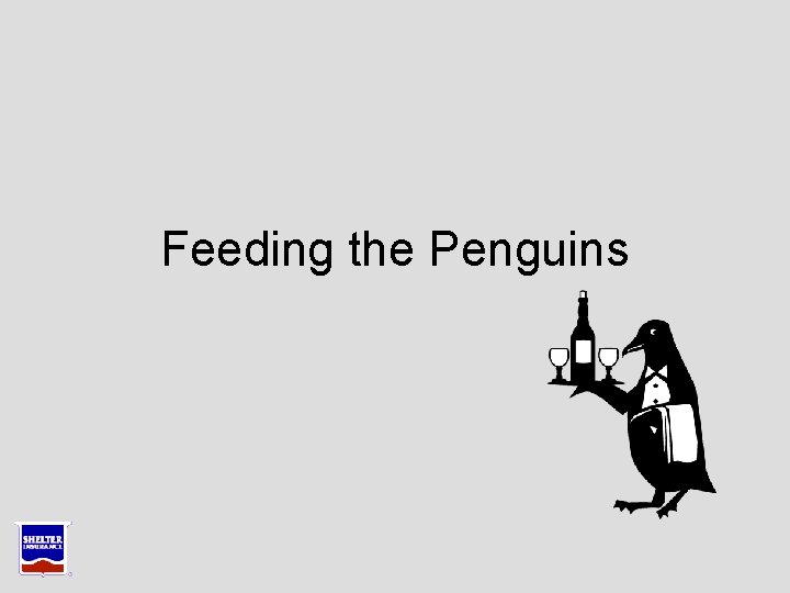 Feeding the Penguins Feeding the Penguins