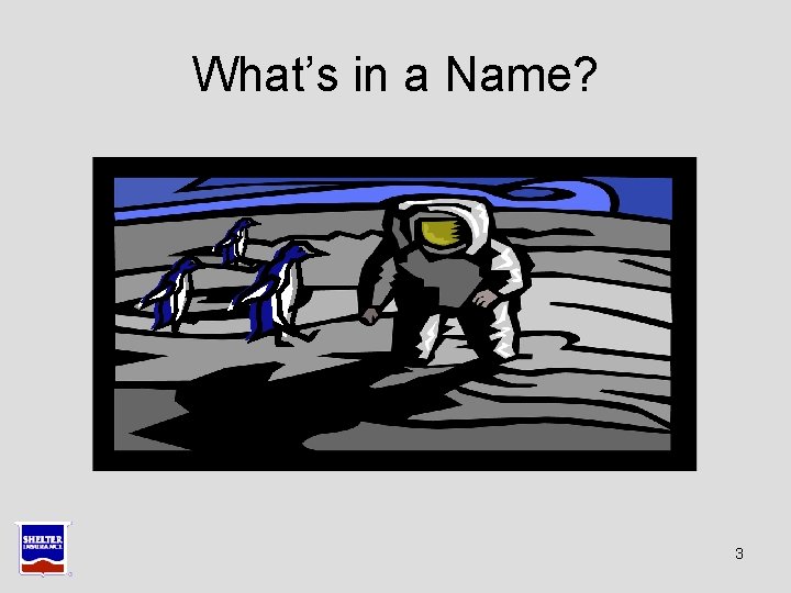 What’s in a Name? 3 What’s in a Name? 3