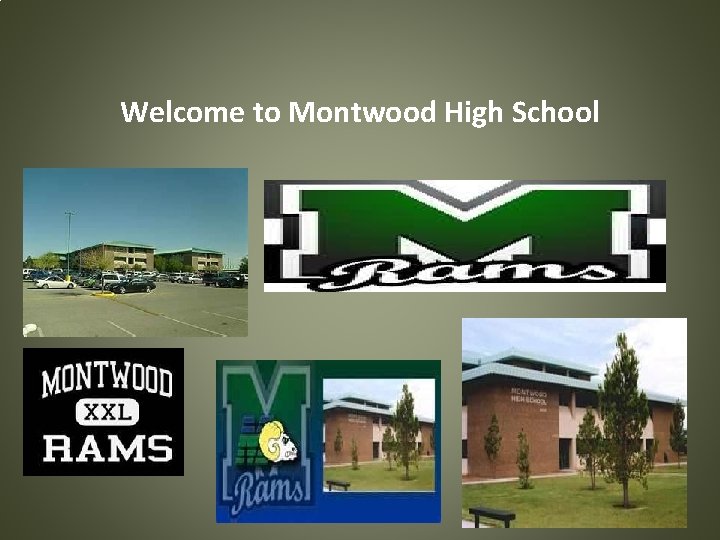 Welcome to Montwood High School 