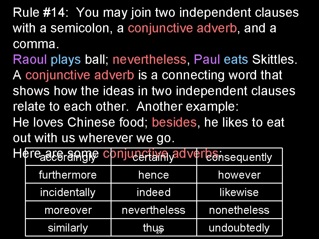 Syntax Basic Sentence Structure Learn The Hardest Punctuation