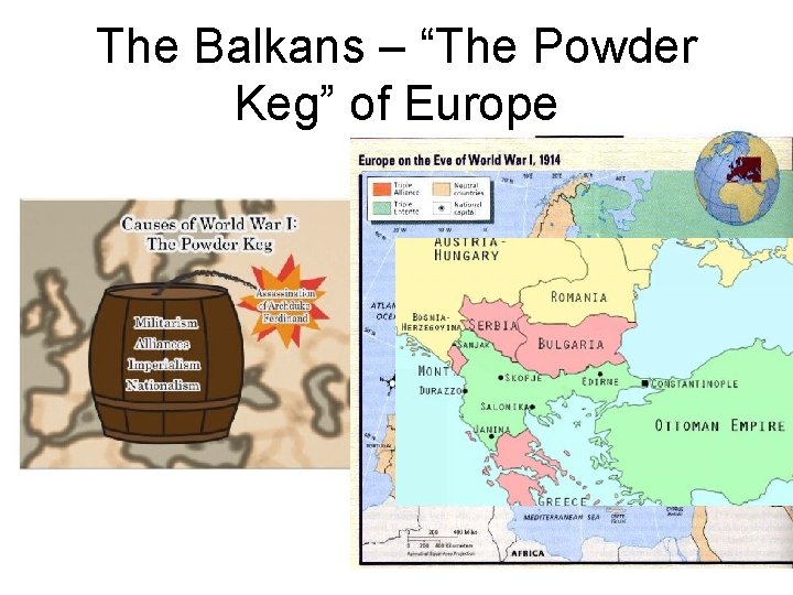 The Balkans – “The Powder Keg” of Europe 