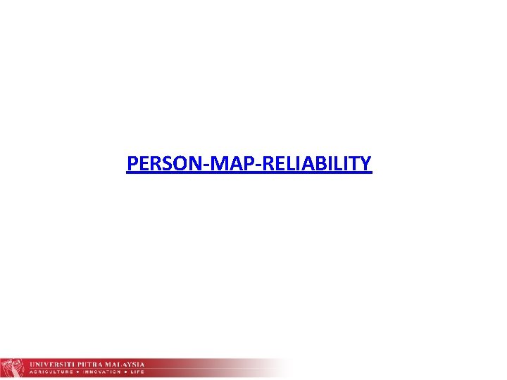 PERSON-MAP-RELIABILITY 