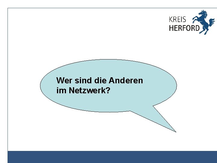 Wer sind die Anderen im Netzwerk? 