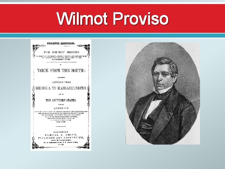 Wilmot Proviso 
