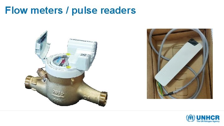 Flow meters / pulse readers Flow meters / pulse readers
