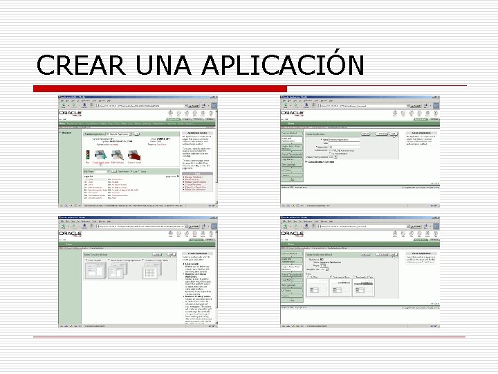 CREAR UNA APLICACIÓN 