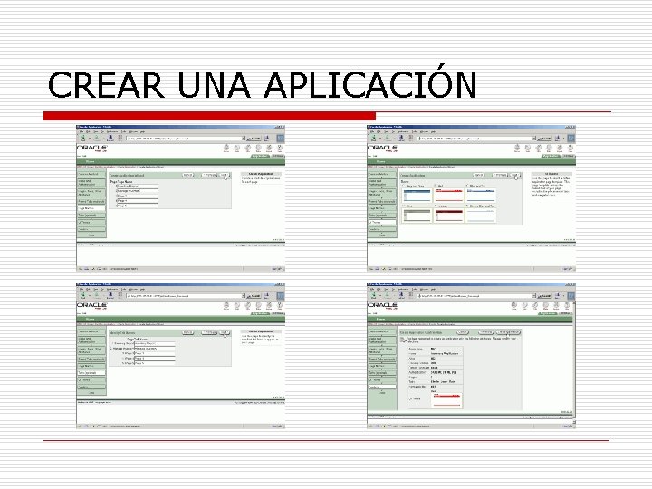 CREAR UNA APLICACIÓN 