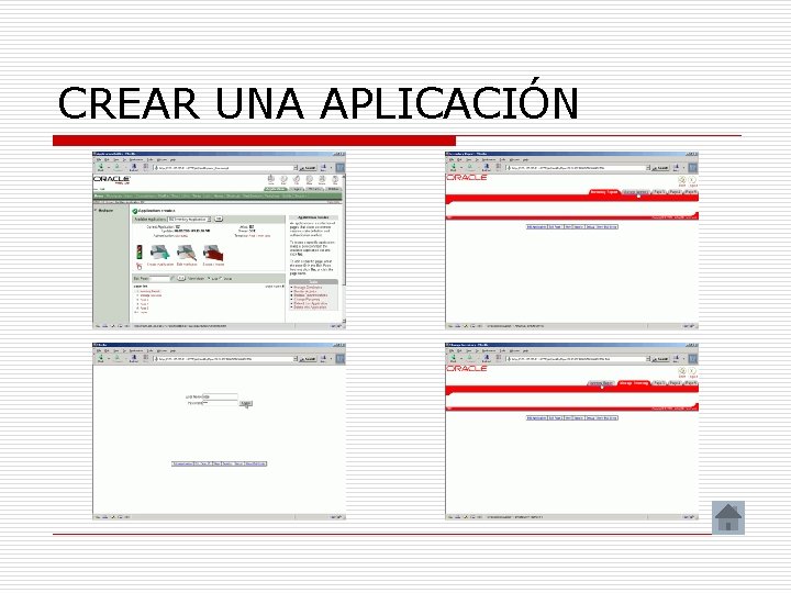 CREAR UNA APLICACIÓN 