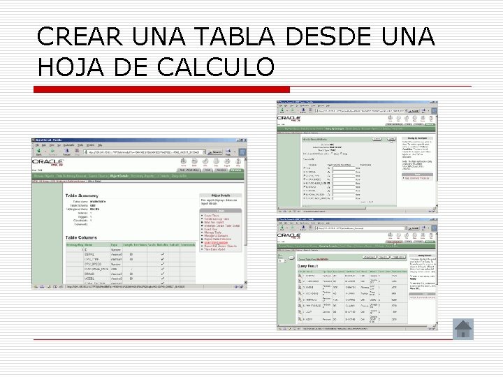 CREAR UNA TABLA DESDE UNA HOJA DE CALCULO 