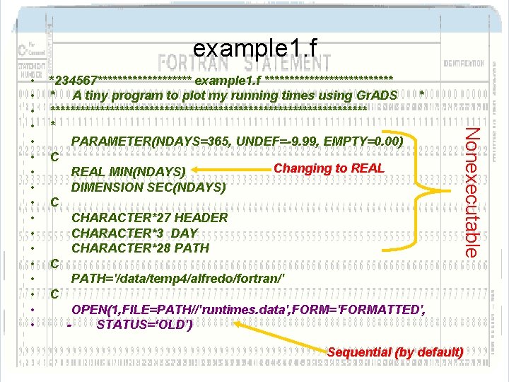example 1. f *234567********** example 1. f ************* * A tiny program to plot example 1. f *234567********** example 1. f ************* * A tiny program to plot