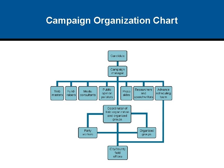 Campaign Organization Chart 