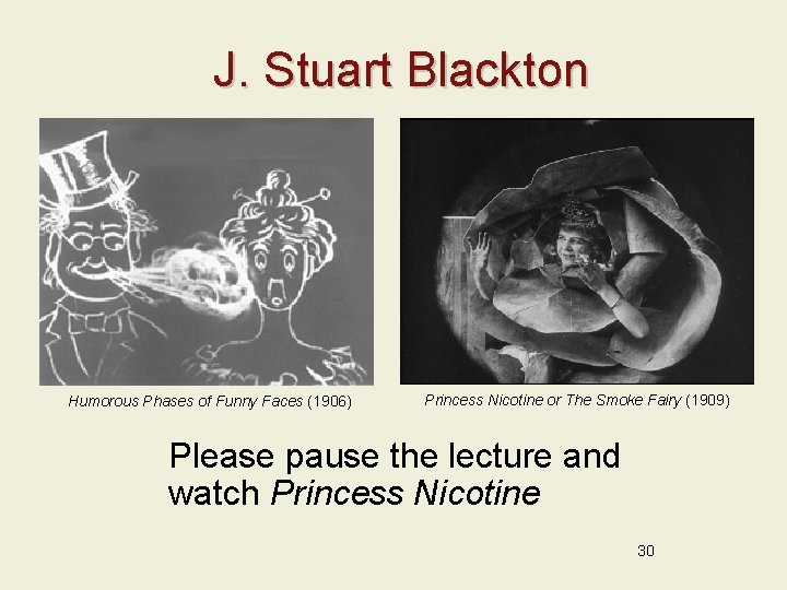 J. Stuart Blackton Humorous Phases of Funny Faces (1906) Princess Nicotine or The Smoke