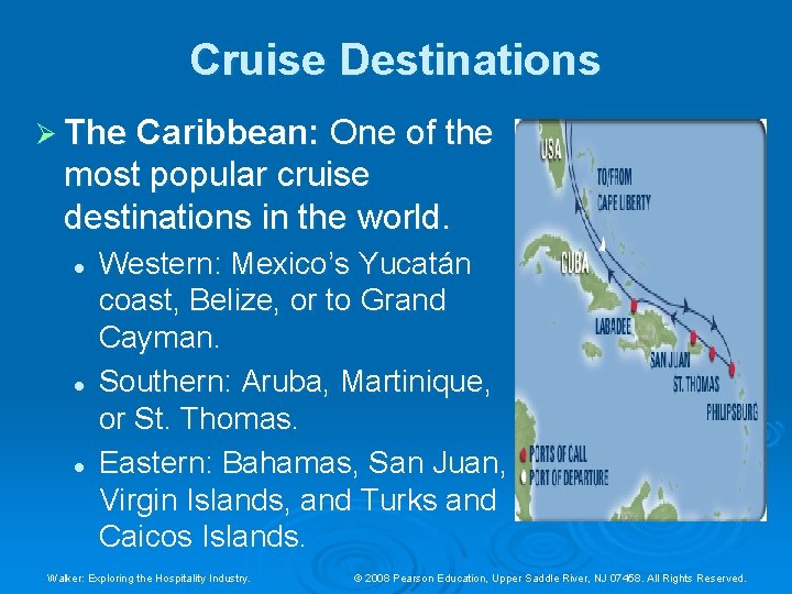 Cruise Destinations Ø The Caribbean: One of the most popular cruise destinations in the Cruise Destinations Ø The Caribbean: One of the most popular cruise destinations in the
