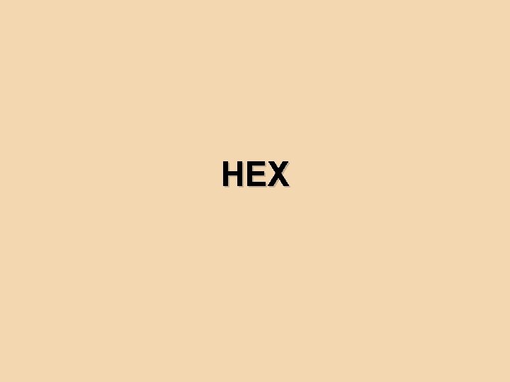 HEX 