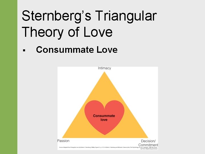Sternberg’s Triangular Theory of Love § Consummate Love 