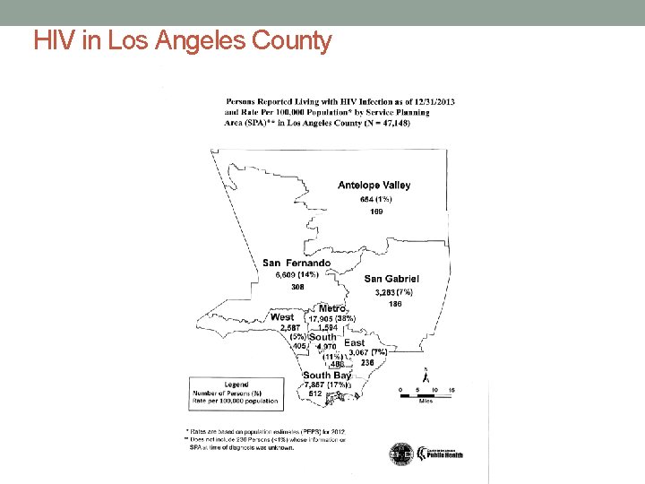 HIV in Los Angeles County 