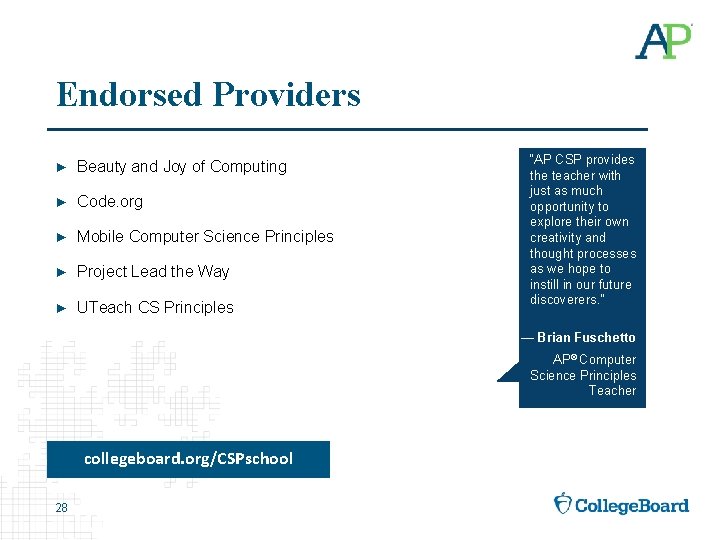 Endorsed Providers ► Beauty and Joy of Computing ► Code. org ► Mobile Computer
