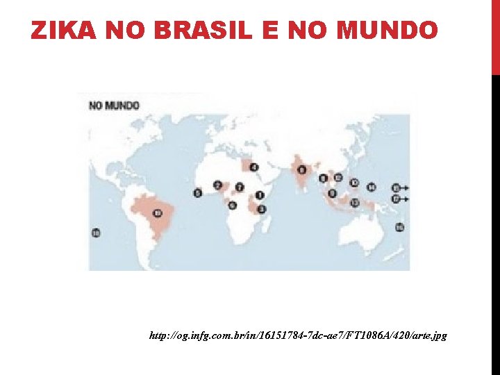 ZIKA NO BRASIL E NO MUNDO http: //og. infg. com. br/in/16151784 -7 dc-ae 7/FT