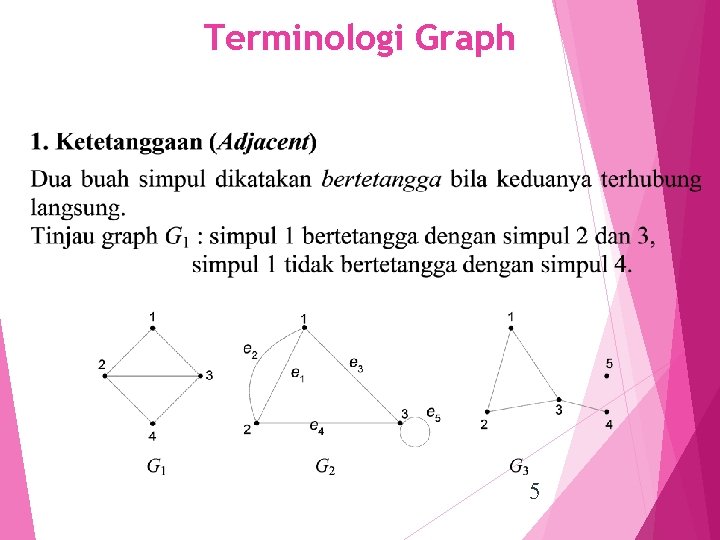 Terminologi Graph 5 