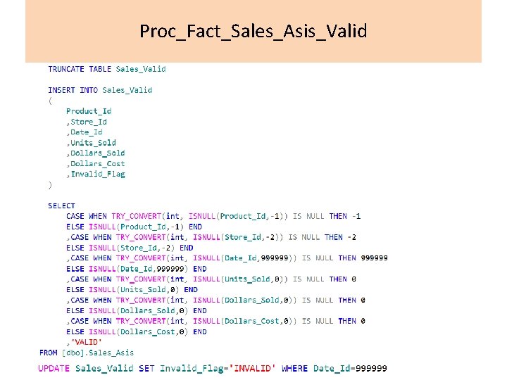 Proc_Fact_Sales_Asis_Valid 