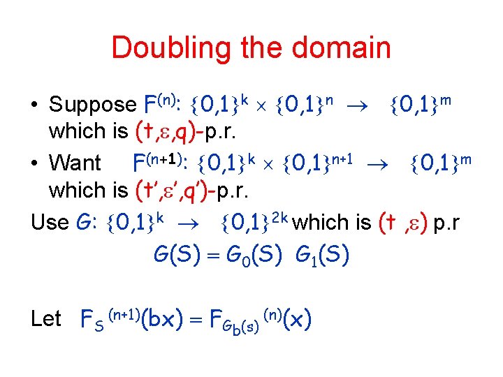 Foundations Of Cryptography Lecture 11 Lecturer Moni Naor