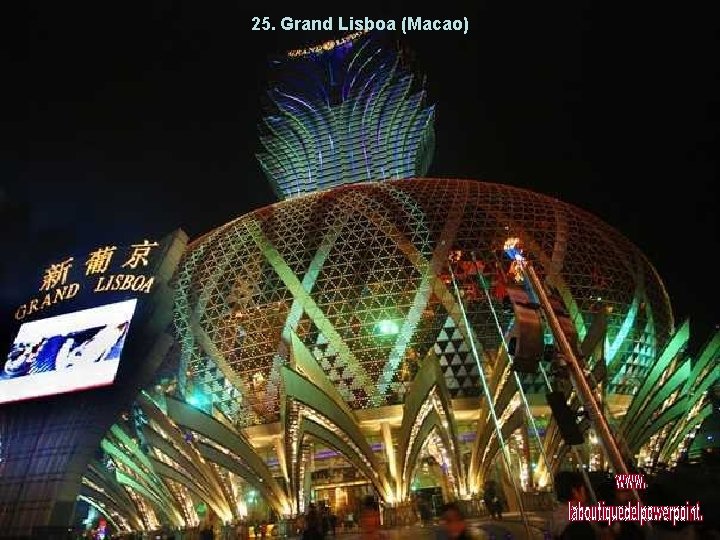 25. Grand Lisboa (Macao) 