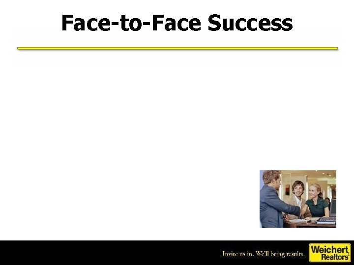 Face-to-Face Success 