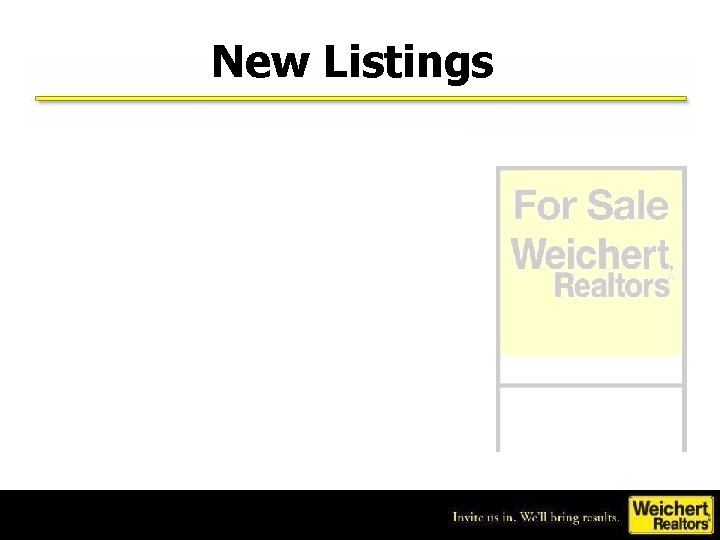 New Listings 