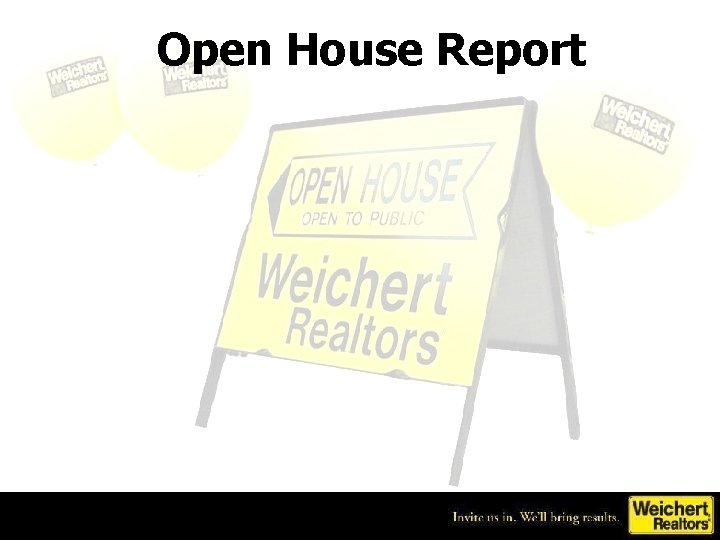 Open House Report 