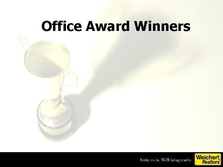 Office Award Winners 