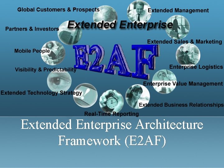 Extended Enterprise Architecture Framework (E 2 AF) 