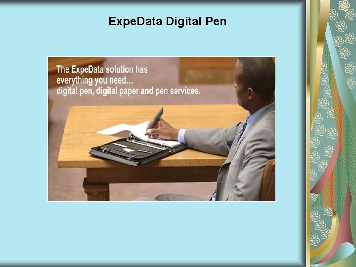 Expe. Data Digital Pen 