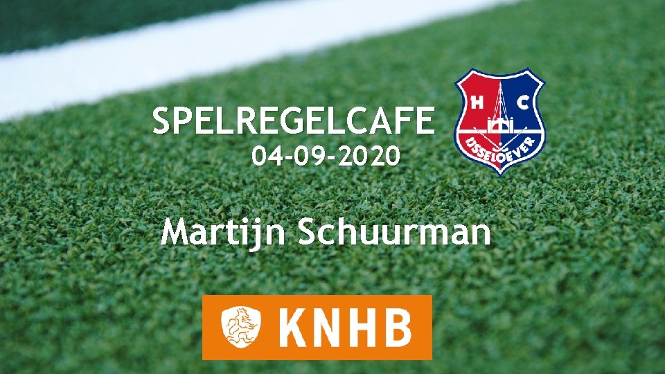 SPELREGELCAFE 04 -09 -2020 Martijn Schuurman 