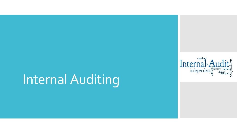 Internal Auditing 