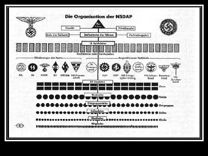 Der Aufbau der NSDAP Der Aufbau der NSDAP
