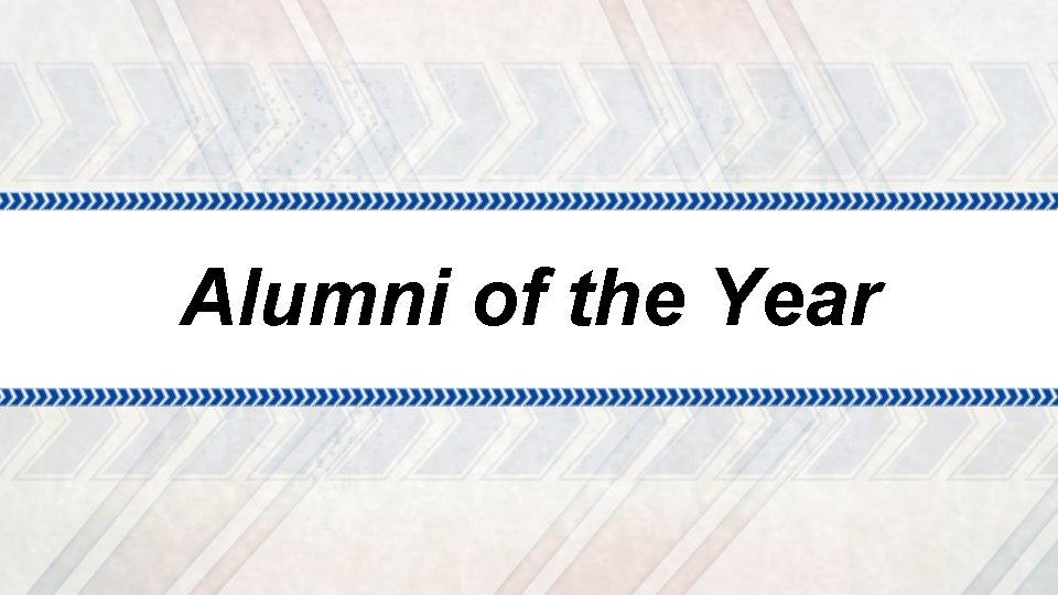 Alumni of the Year 