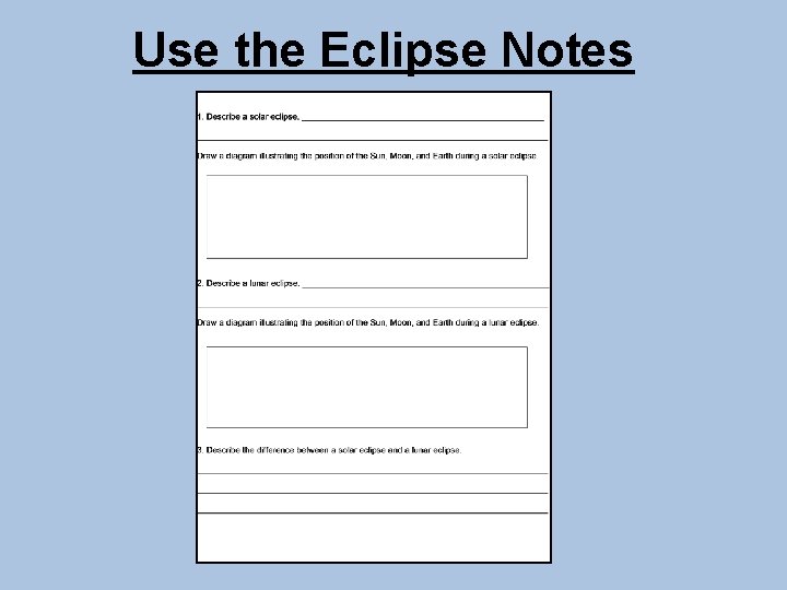 Use the Eclipse Notes 