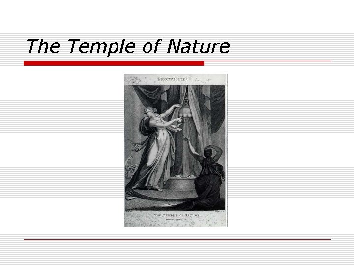 The Temple of Nature 
