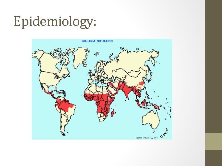 Epidemiology: 