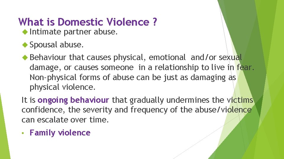 Exploring The Causes Effects And Solutions Domestic Abuse Is Any Violence Or Aggressive Behavior Between Two People Who Are Related Live Together Ppt Download