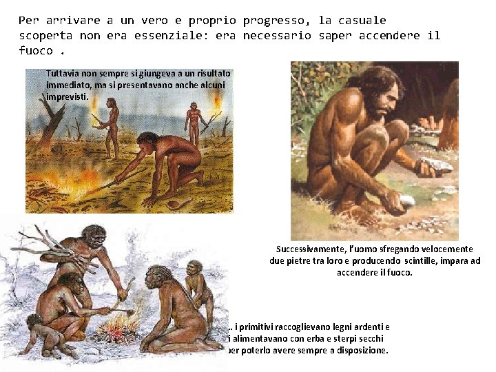 Per arrivare a un vero e proprio progresso, la casuale scoperta non era essenziale: