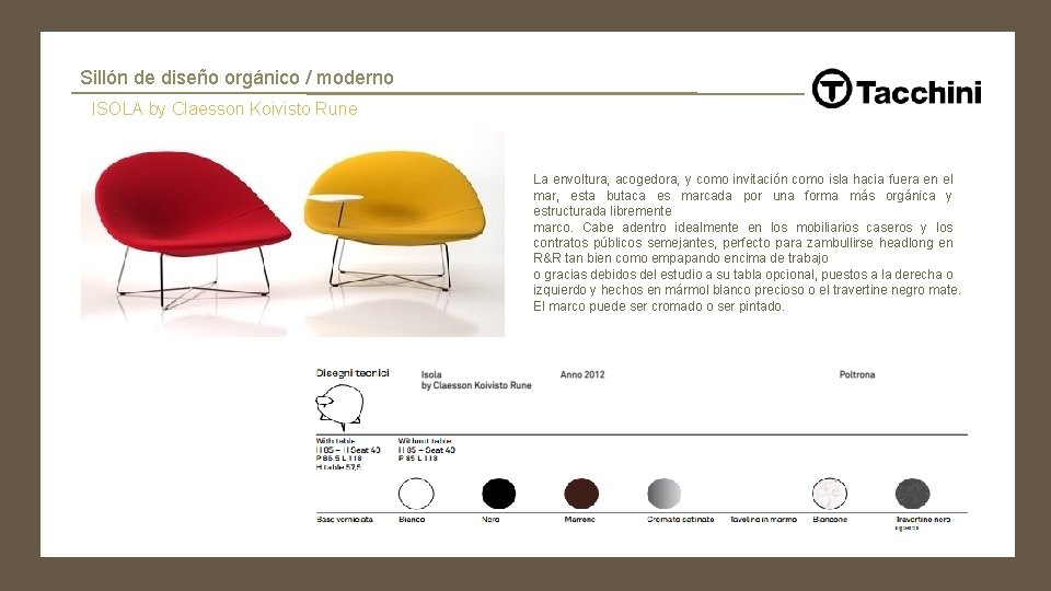 Sillón de diseño orgánico / moderno ISOLA by Claesson Koivisto Rune La envoltura, acogedora,