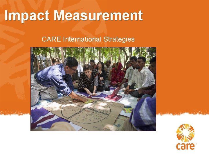 Impact Measurement CARE International Strategies 