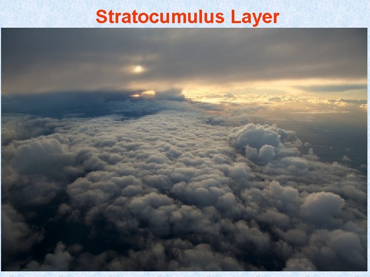 Stratocumulus Layer 15 