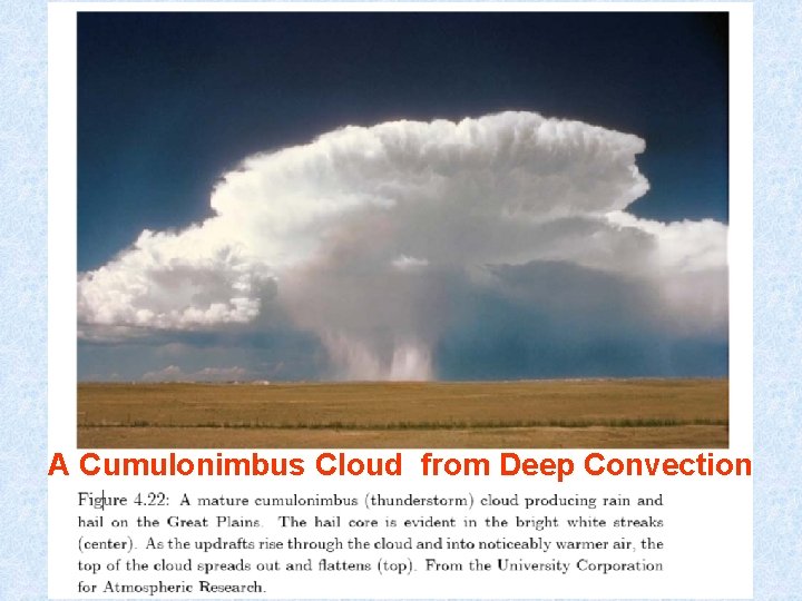 A Cumulonimbus Cloud from Deep Convection 17 
