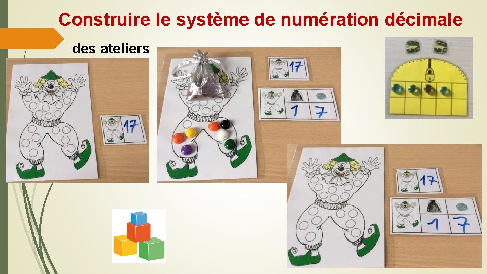 Construire le système de numération décimale des ateliers 