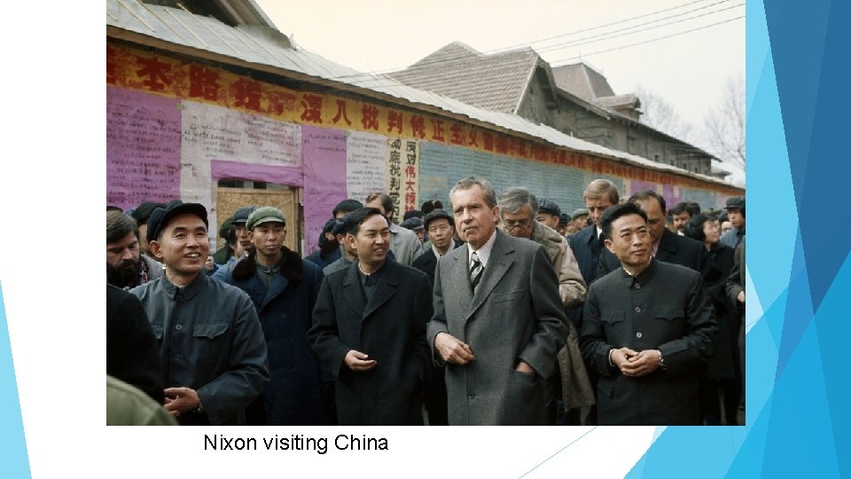 Nixon visiting China 