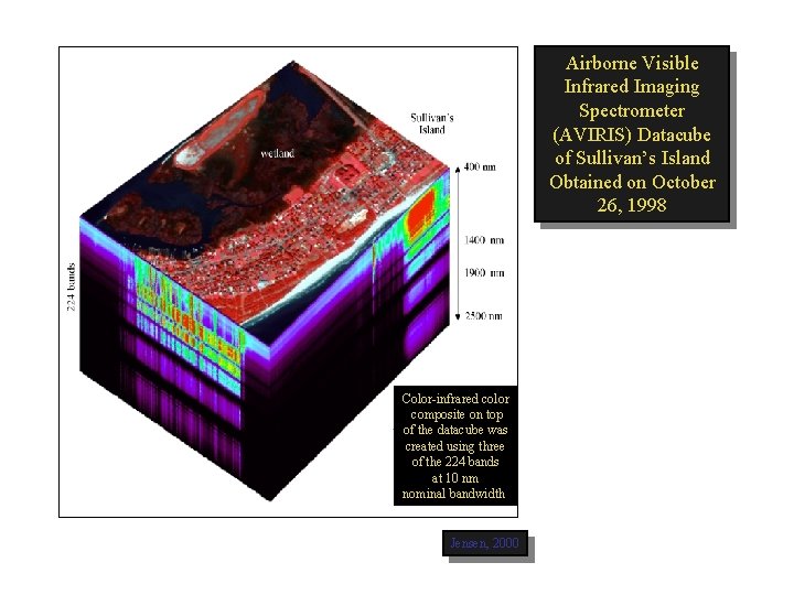 Airborne Visible Infrared Imaging Spectrometer (AVIRIS) Datacube of Sullivan’s Island Obtained on October 26,