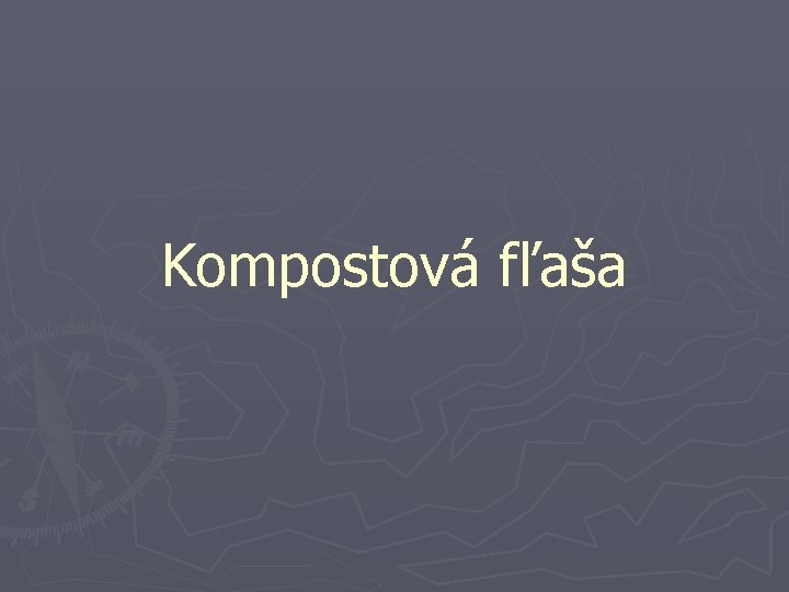 Kompostová fľaša 